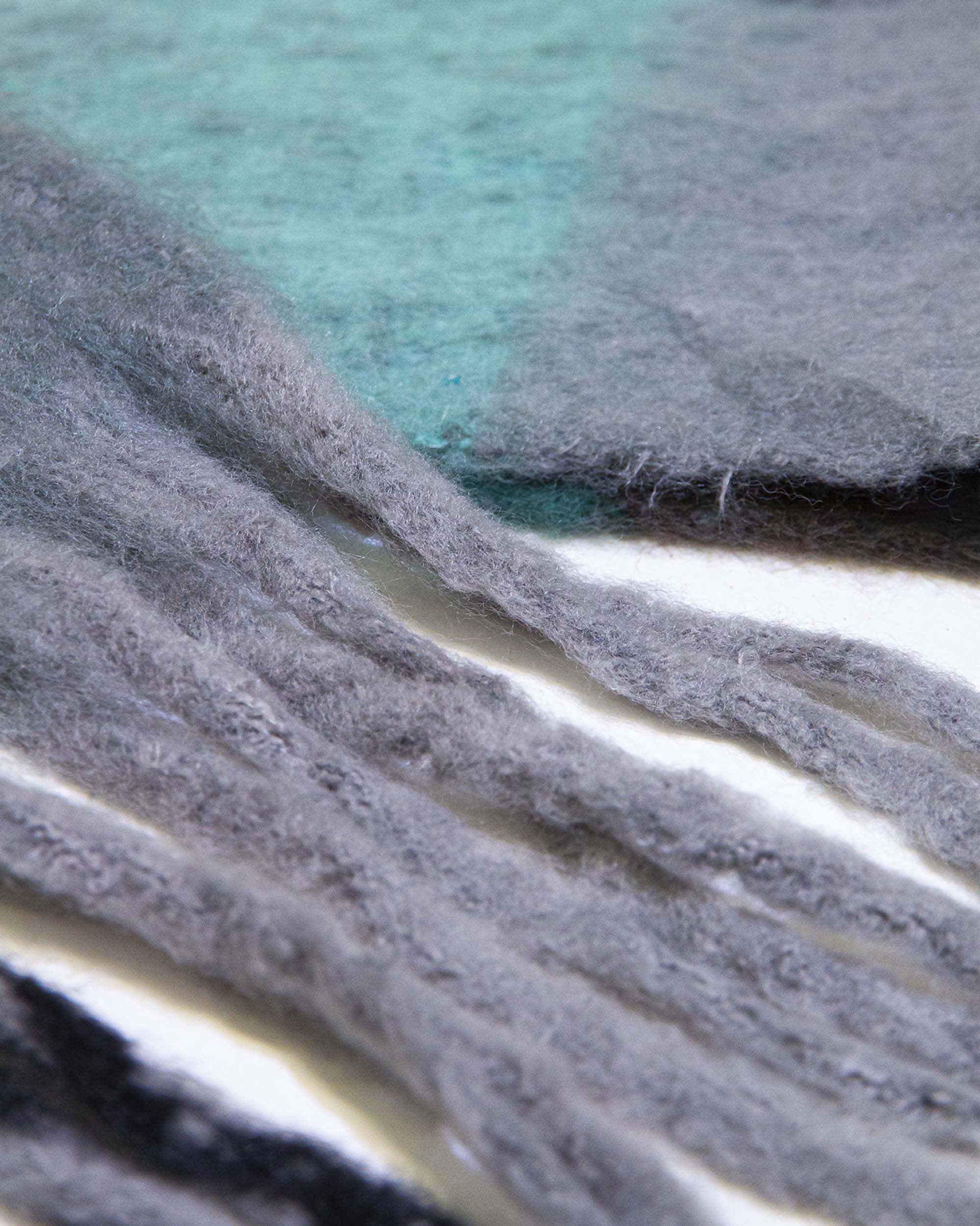 LIDJA SCARF TURQUOISE PLAID