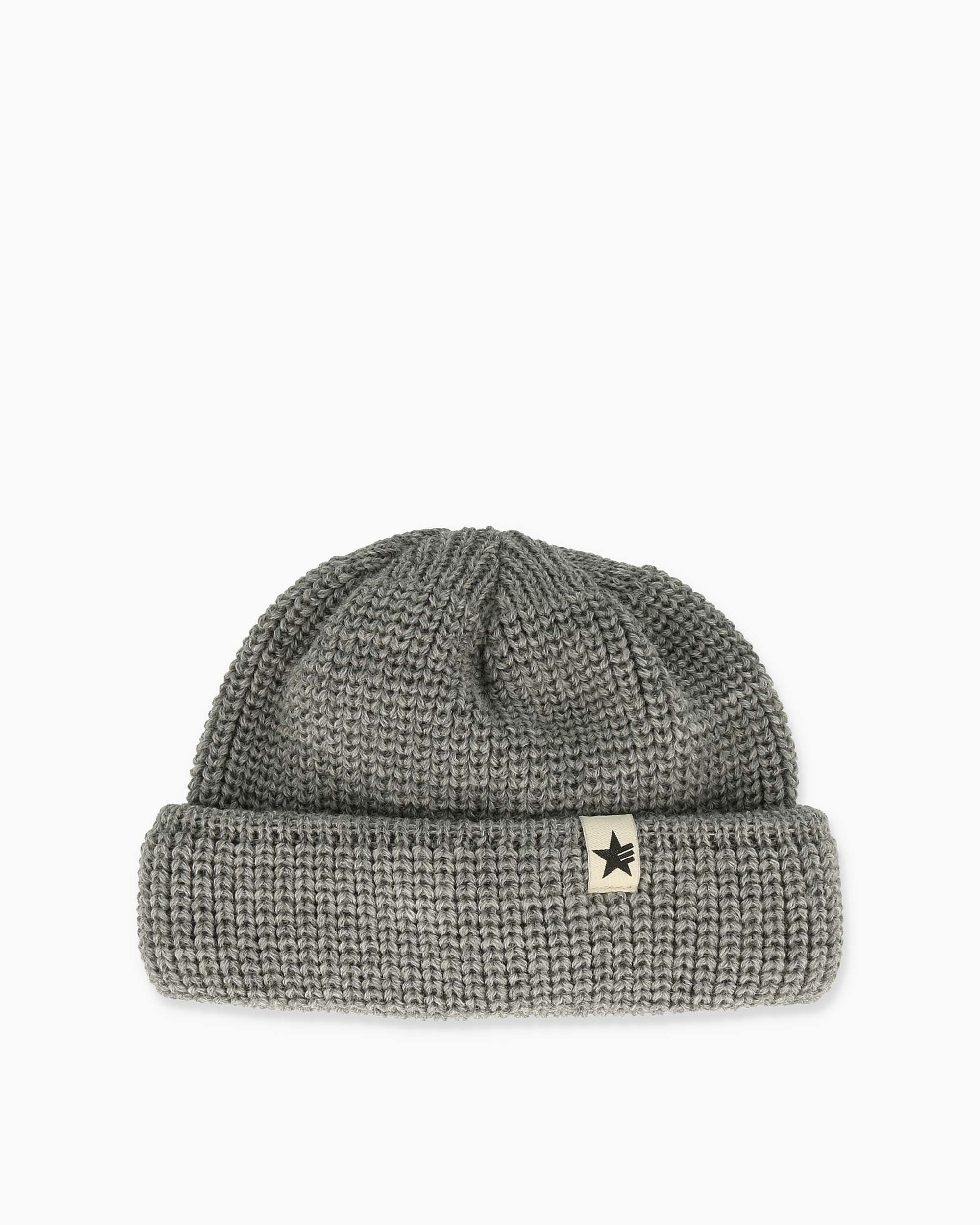 Short Sailor Beanie Hellgrau