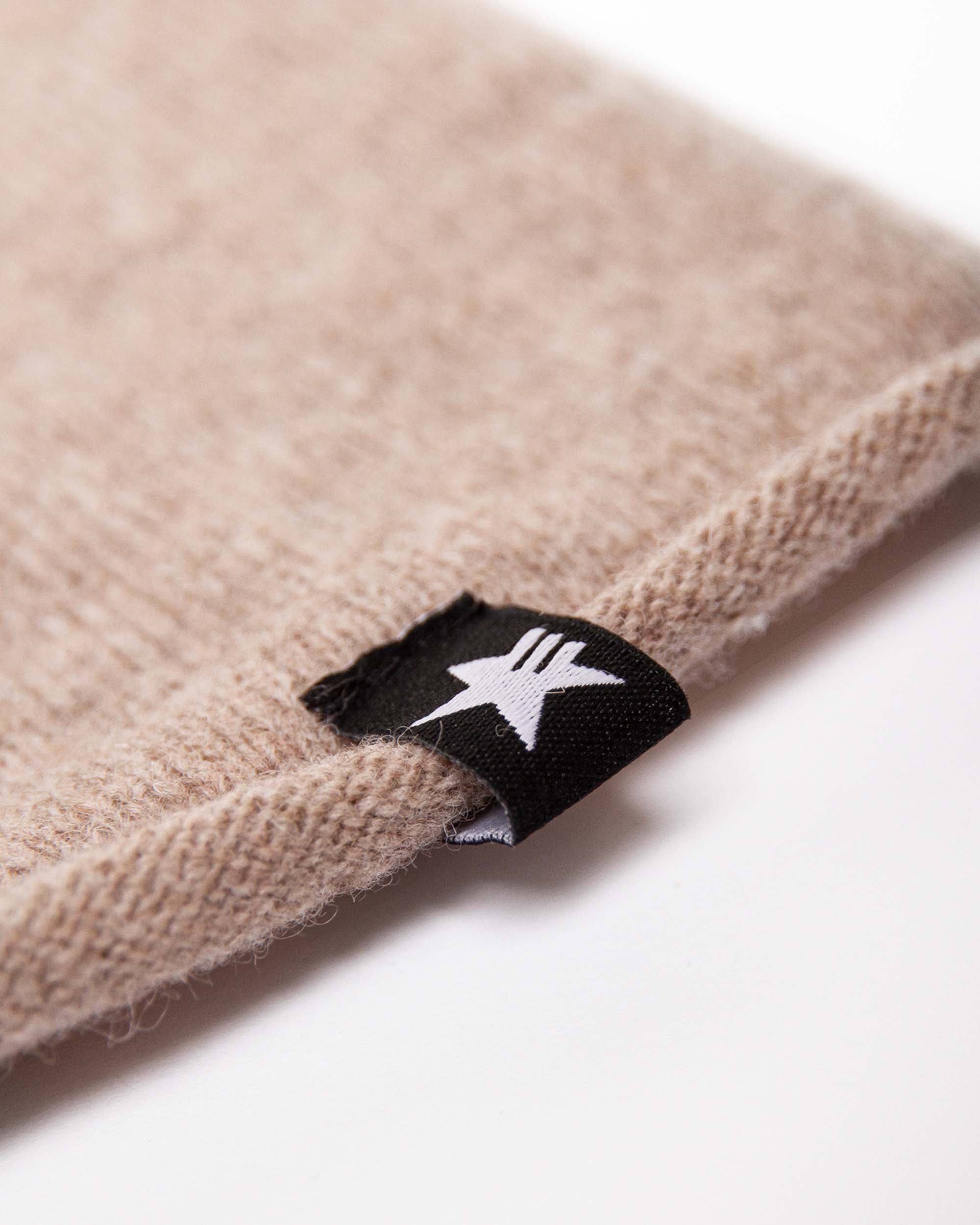 Slap Beanie Hellbraun