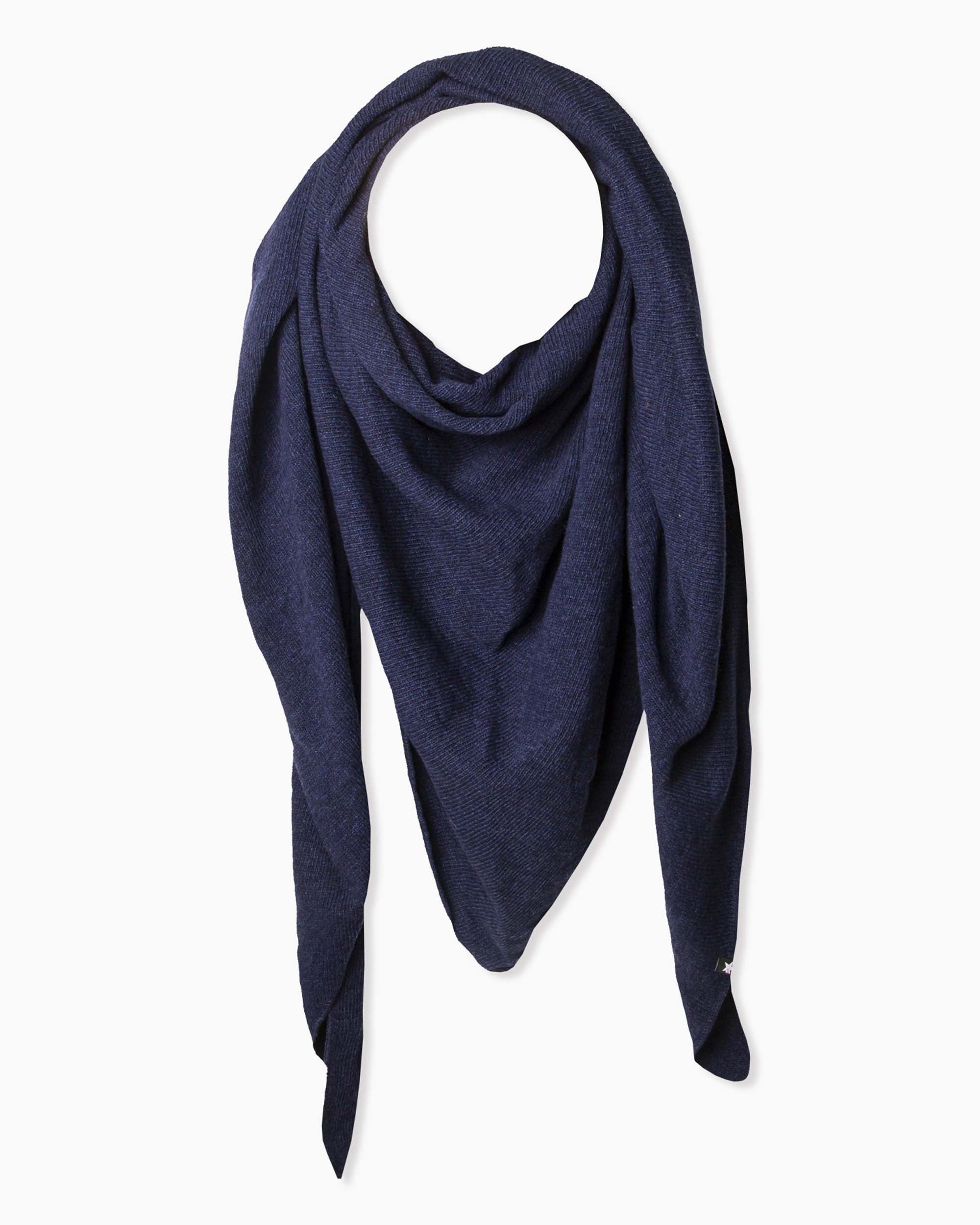 Zoe Triangle Schal Navy