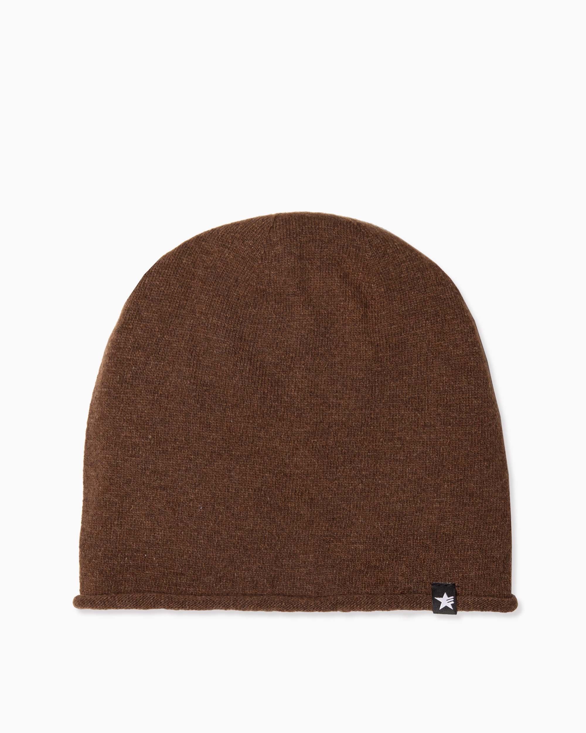 Slap Beanie Dunkelbraun