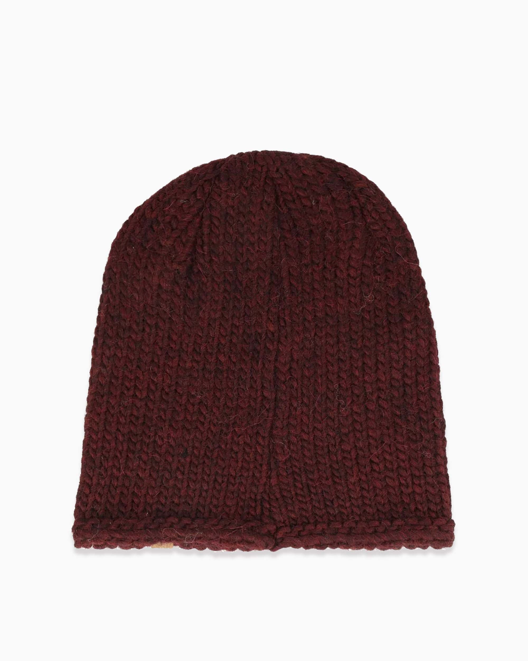 JOSY BEANIE AUBERGINE