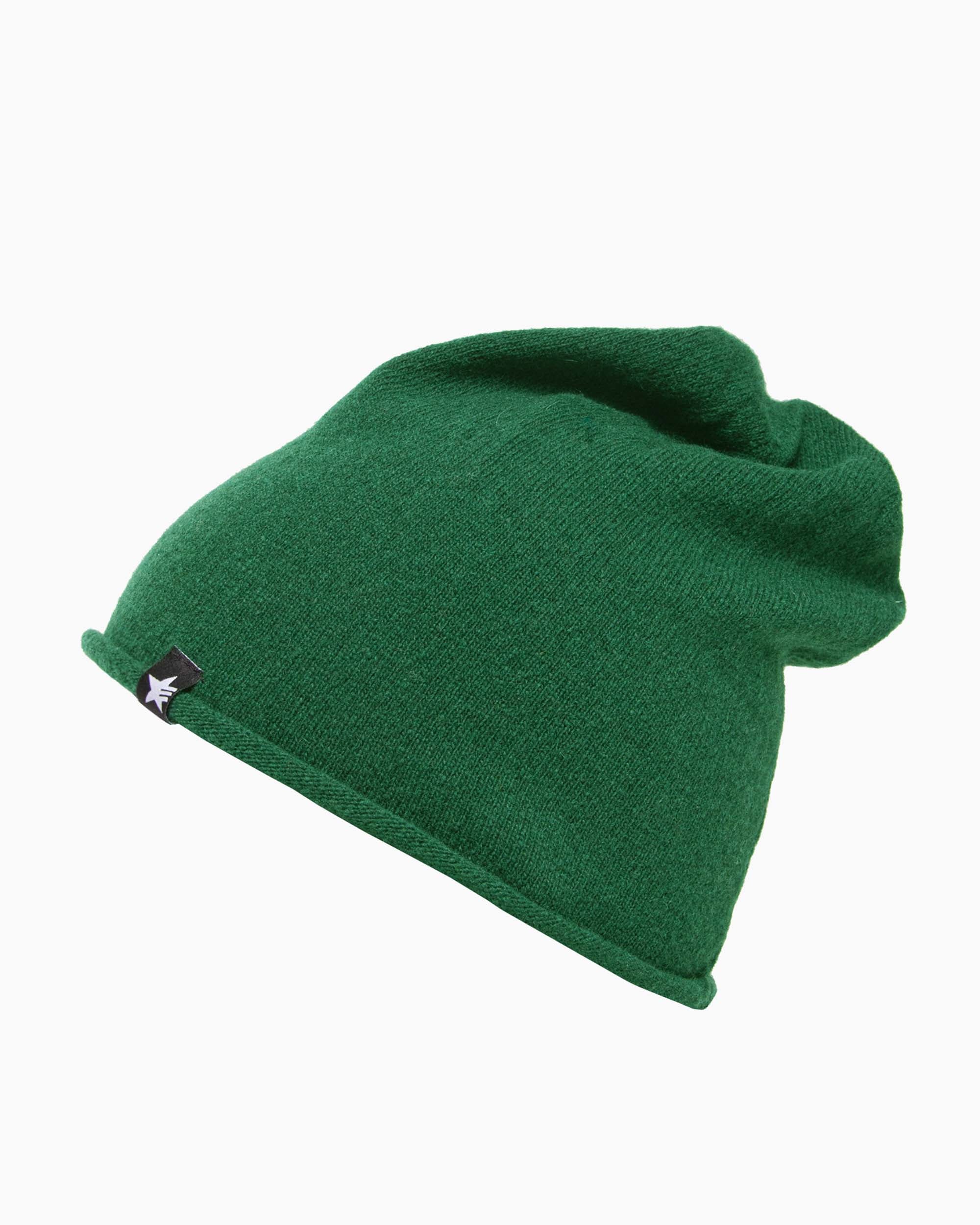 Slap Beanie Dunkelgrün