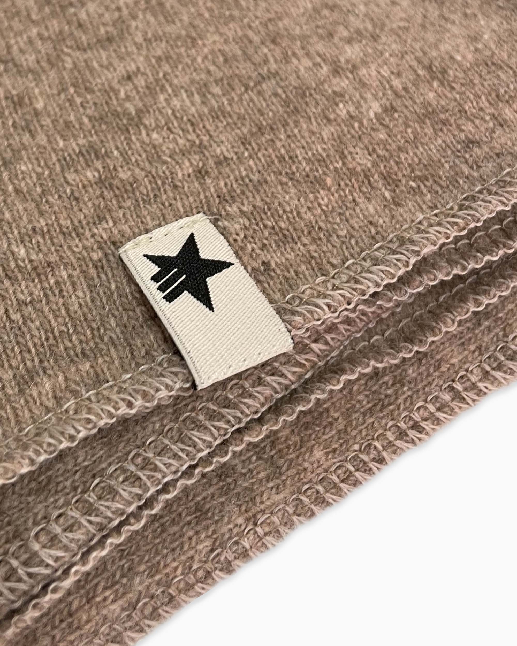 Maya Triangle Schal Light Brown