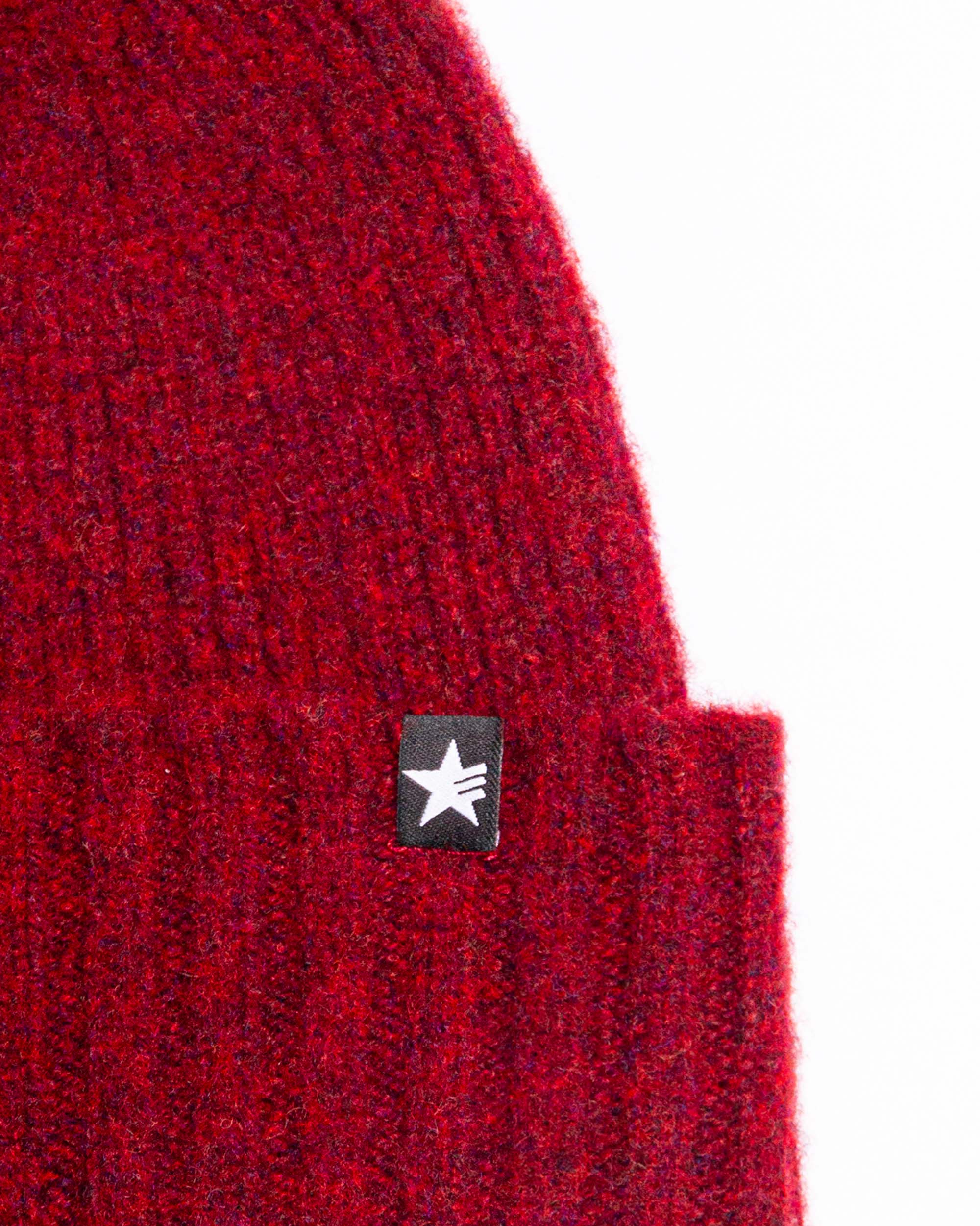 Nordster Beanie Weinrot