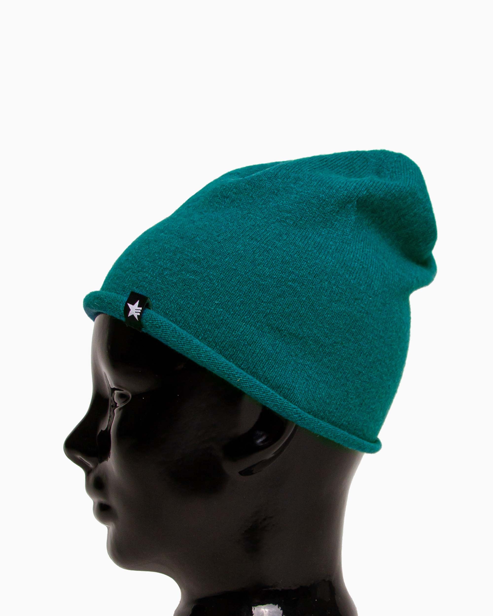 Slap Beanie Dunkel Petrol