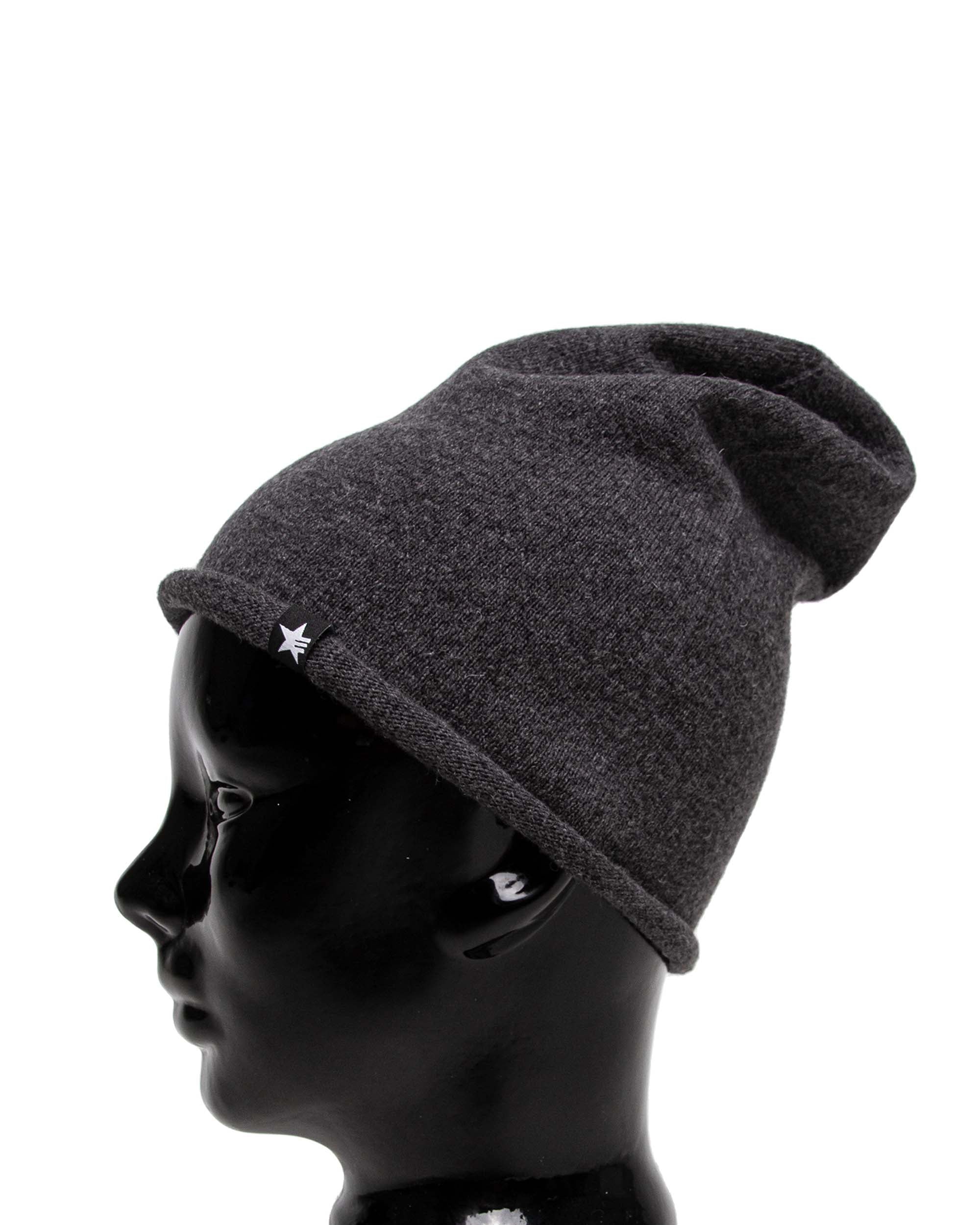 Slap Beanie Dunkelgrau