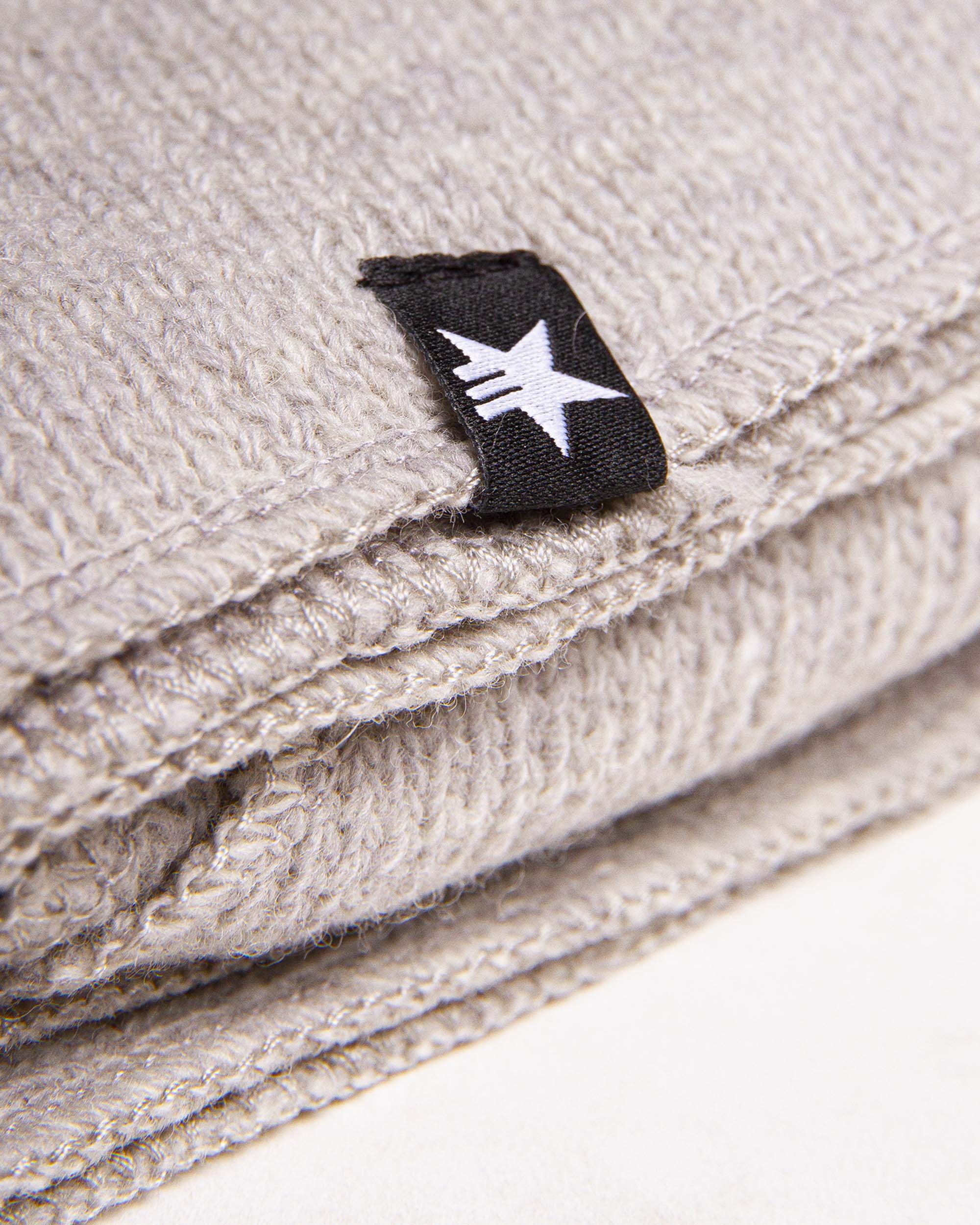 Zoe Triangle Schal Hellgrau