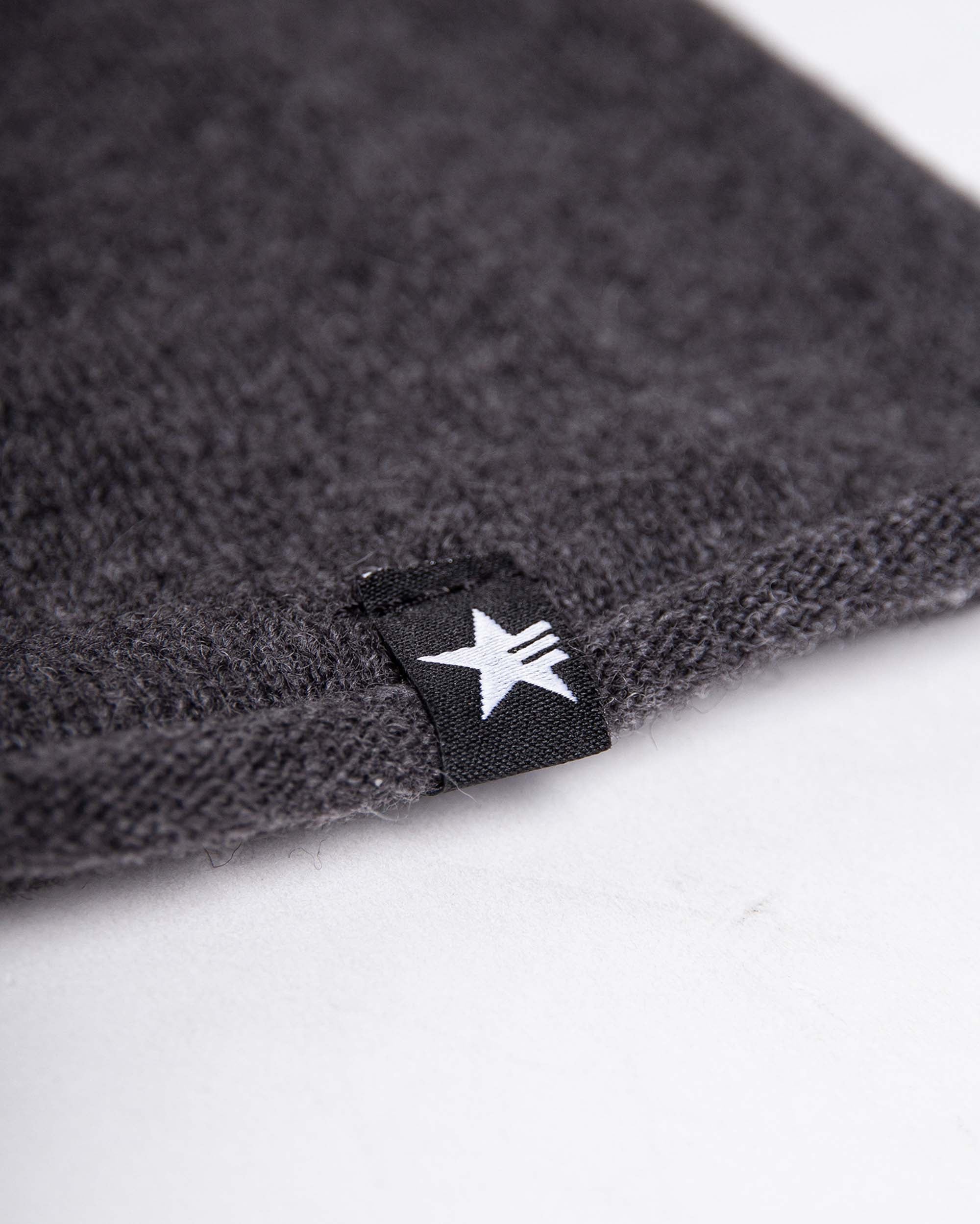 Slap Beanie Dunkelgrau