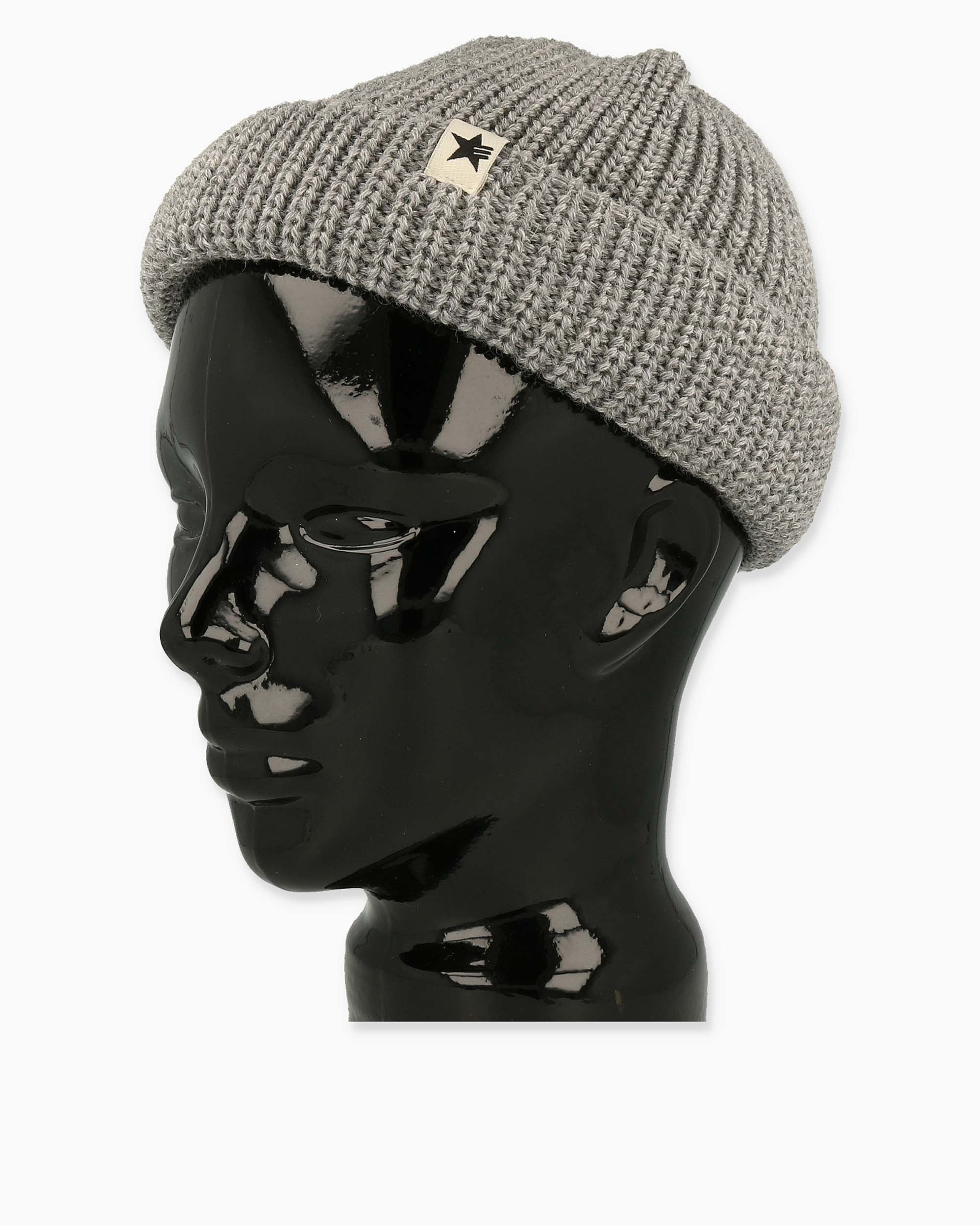 Short Sailor Beanie Hellgrau