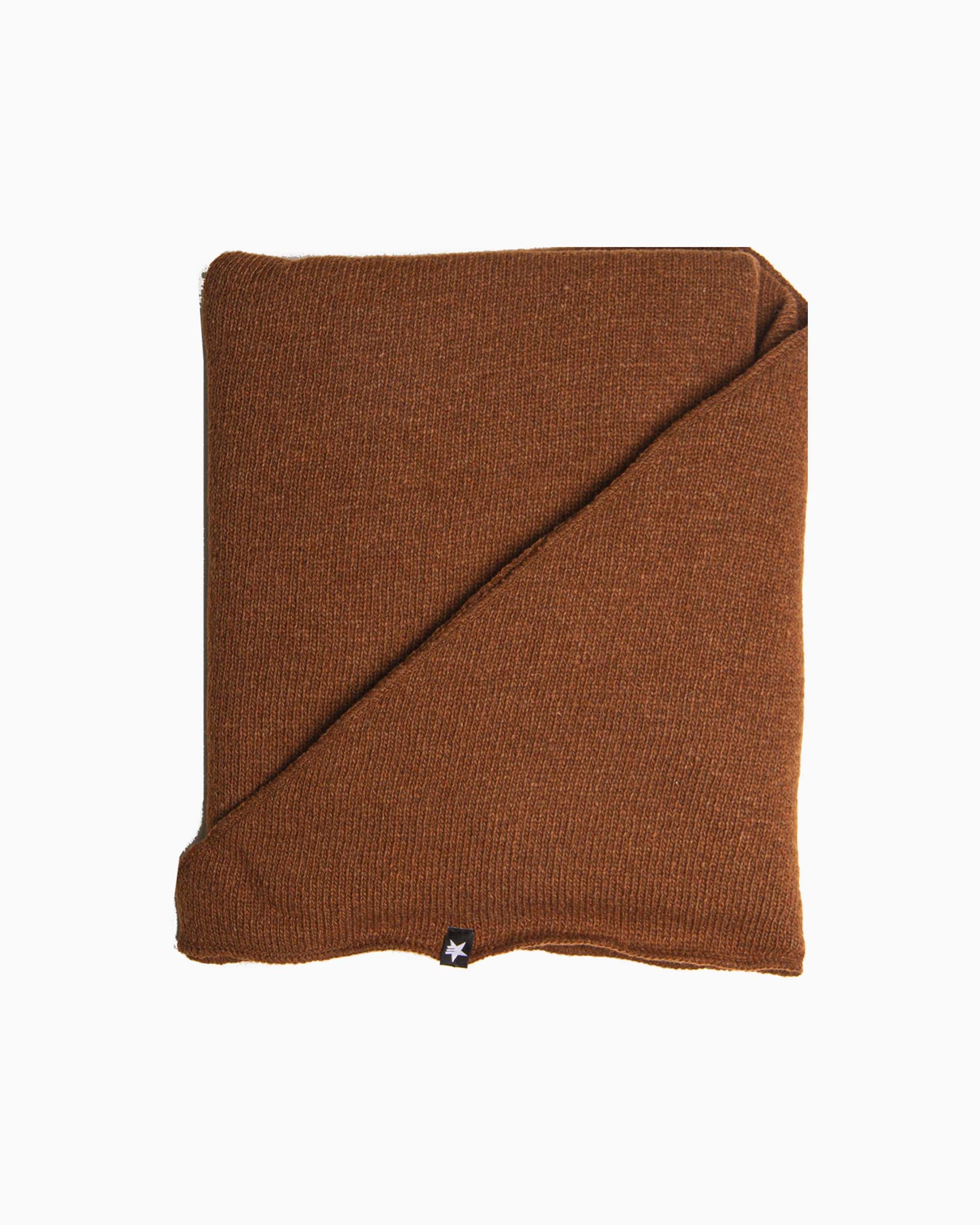 Zoe Triangle Schal Dunkelbraun