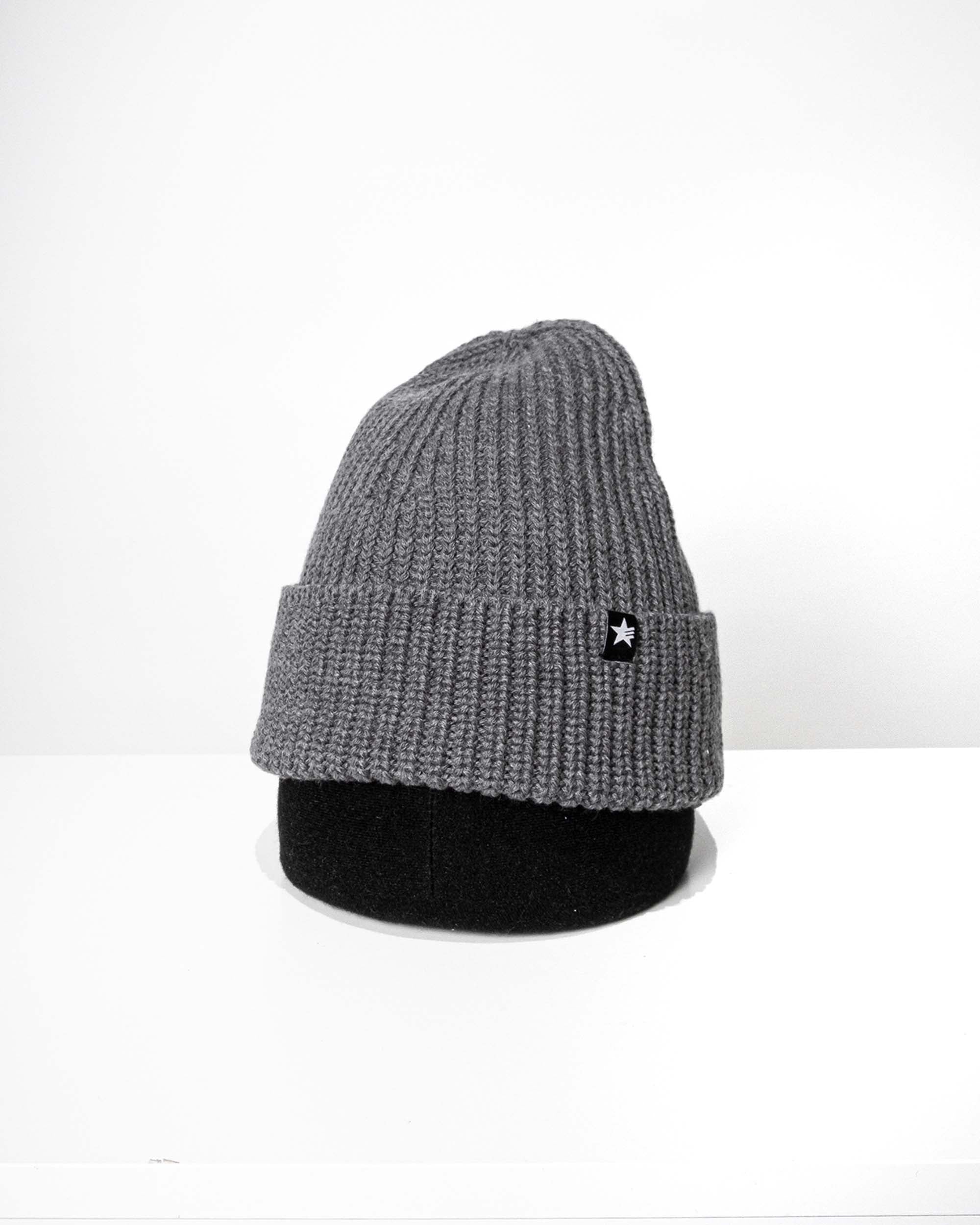 Aakster Beanie Dunkelgrau