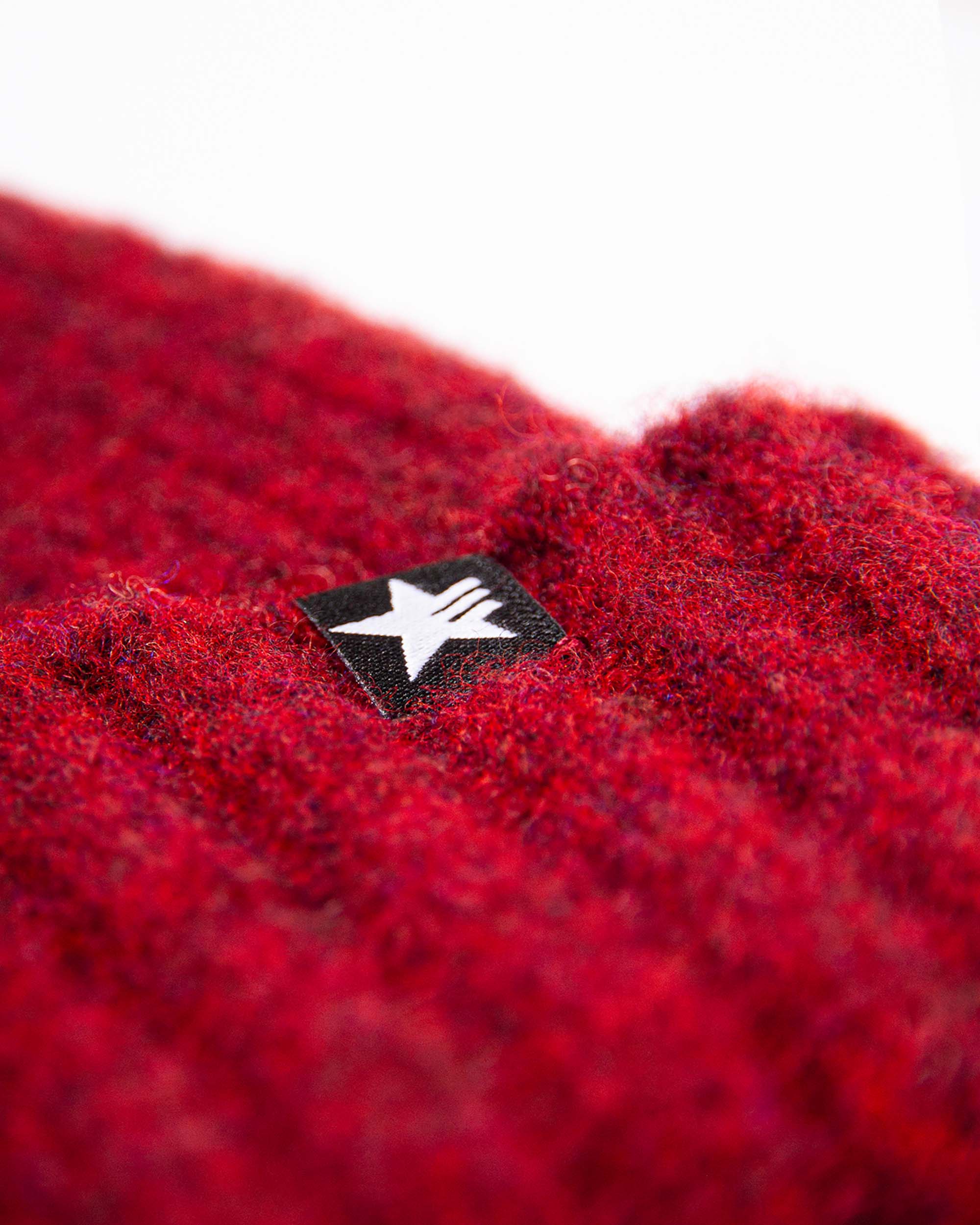 Nordster Beanie Weinrot