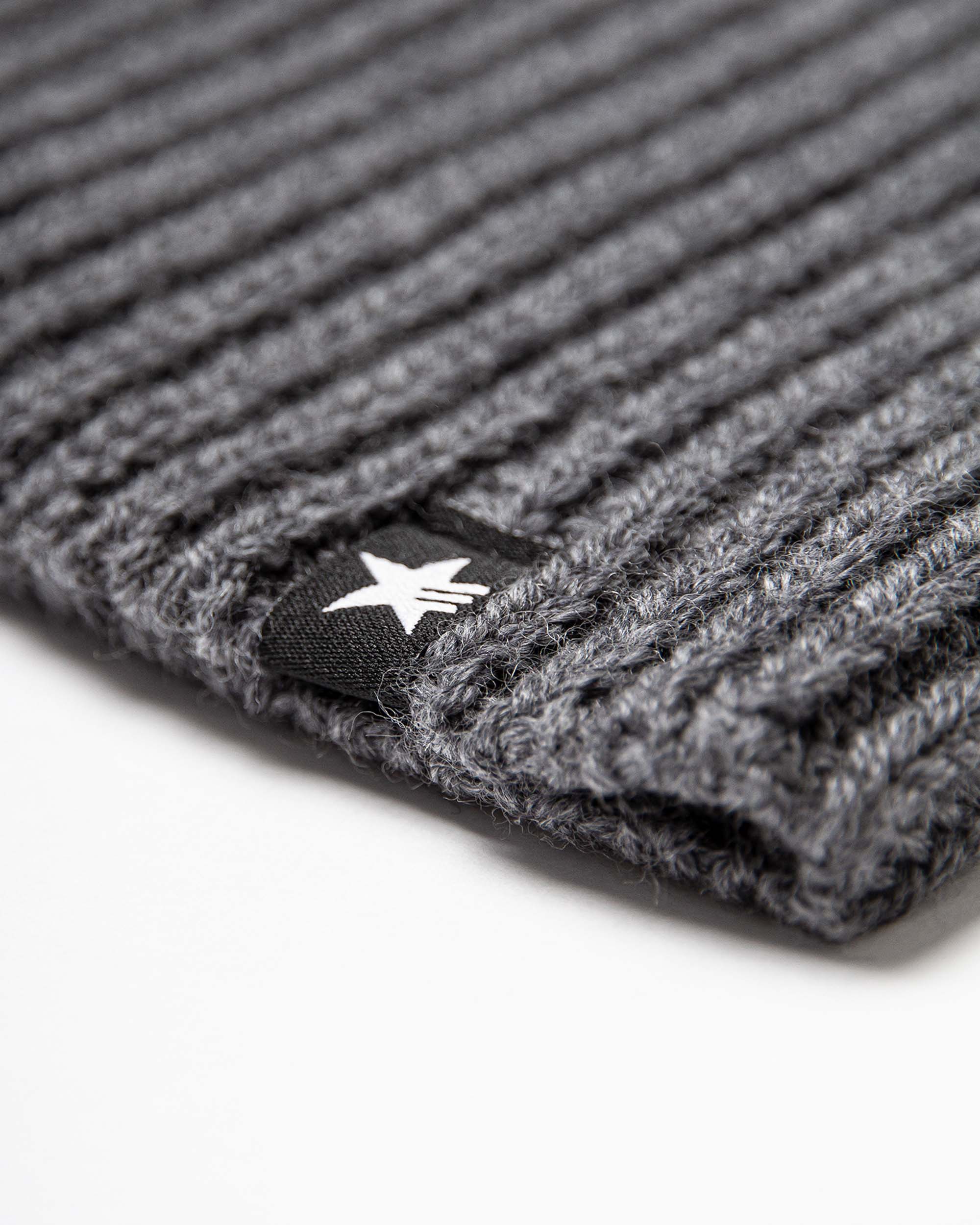 Aakster Beanie Dunkelgrau